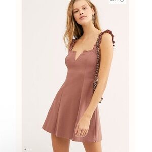 Free People Mauve Mini Dress